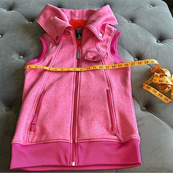 Burton Women's Dryride Hooded Vest in Pink Size Small - Picture 6 of 9